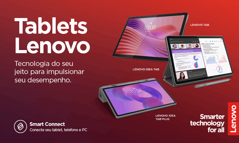 [PARCERIA] LENOVO - Tablet - Destaque
